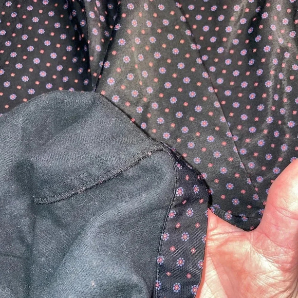 VICTORIA SECRET LOUNGE LUX FLORAL PRINT WIDE LEG PANTS SIZE SMALL - Picture 10 of 10